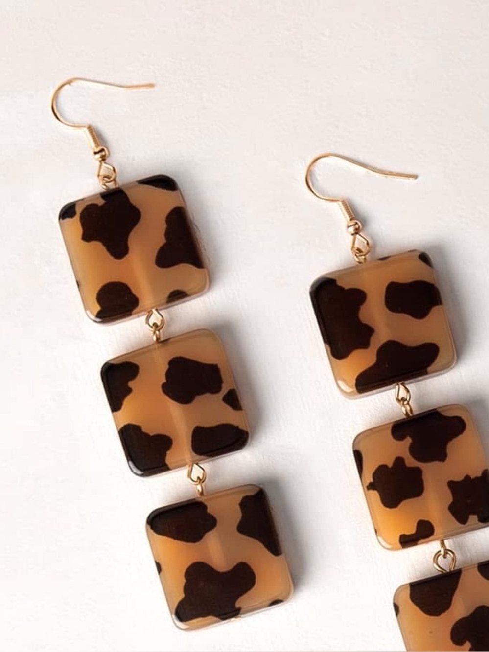 🆕 Hallie Leopard Earrings Plunder